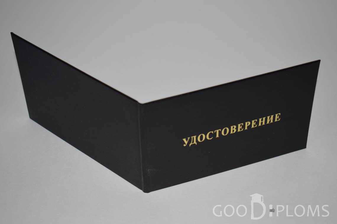 Удостоверение Интернатуры - Обратная Сторона период выдачи 1991-2006 -  Пинск