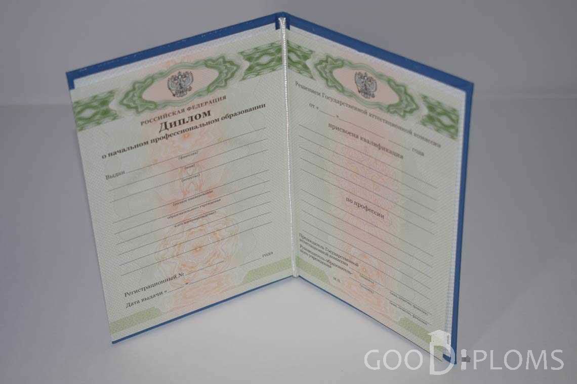 Диплом Училища период выдачи 2011-2020  -  Пинск