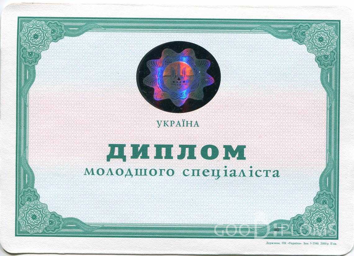 Украинский Диплом Техникума - Пинск